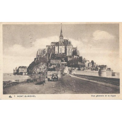 Le Mont-Saint-Michel - Vue Générale et la digne